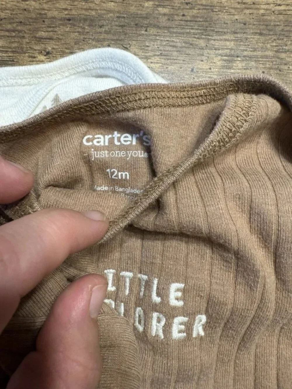 12M Carter's Just One You Baby B 3-Piece Wilderness Bodysuit Set Little Explorer